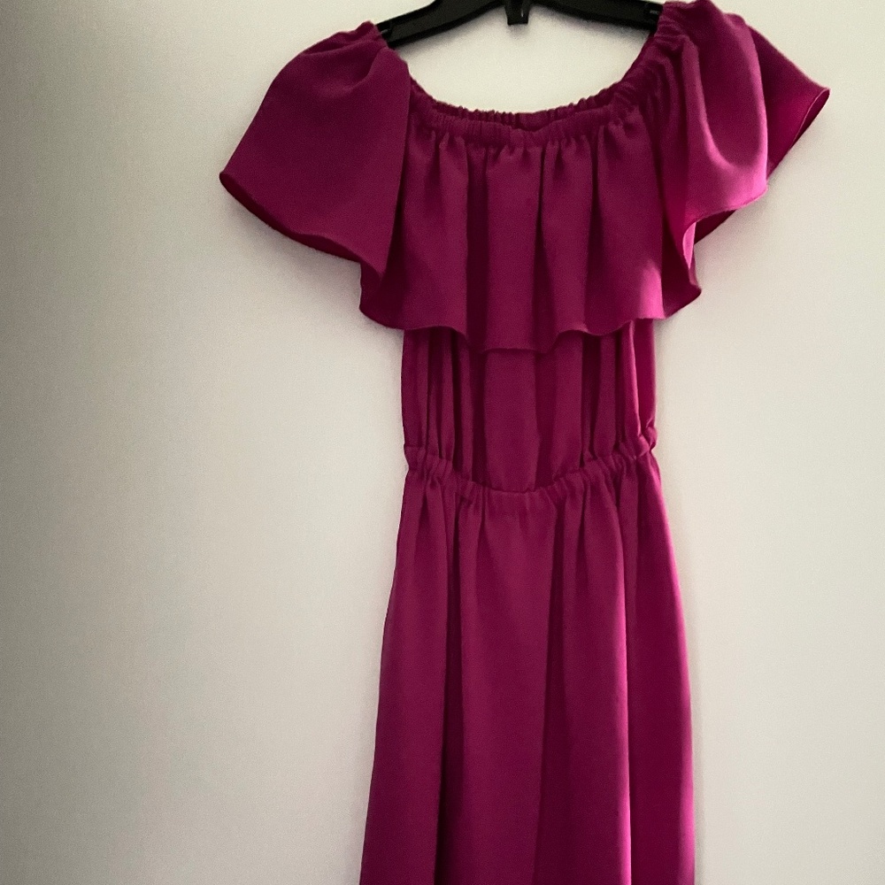 Aritzia off the shoulder dress